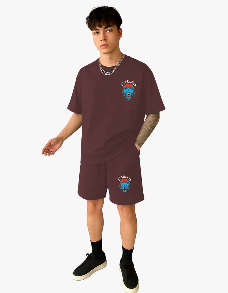 Wrodss Tshirt Chino Shorts Co Ords Set