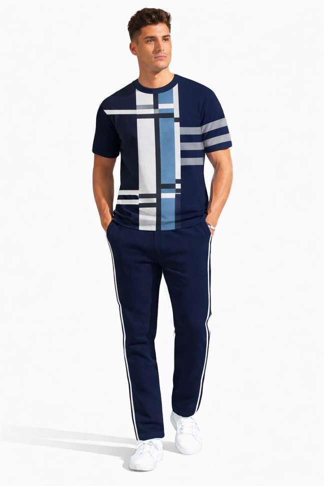 Lomoofy Tshirt Pant Co Ords Set