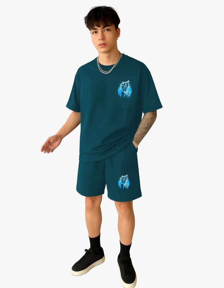 Wrodss Tshirt Chino Shorts Co Ords Set