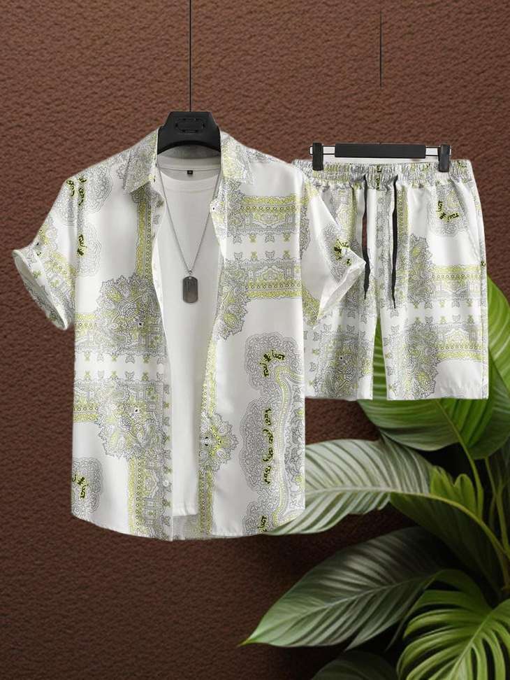 Glori Star Shirt Pant Co Ords Set