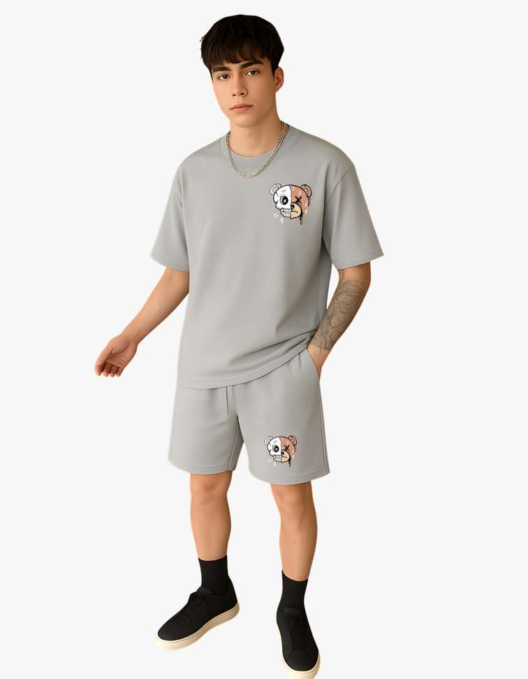 Wrodss Tshirt Chino Shorts Co Ords Set