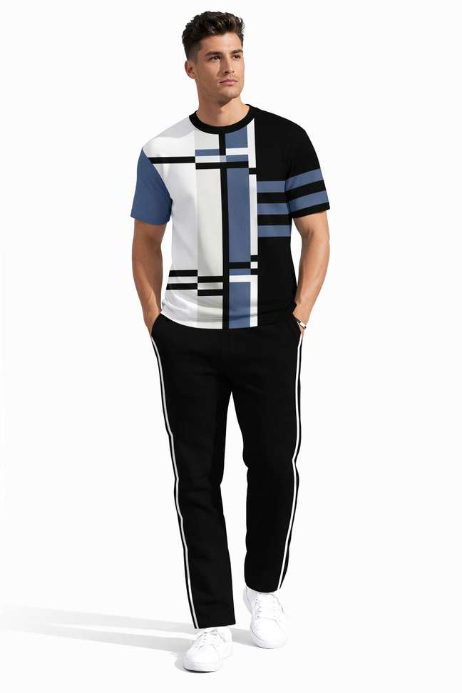 Lomoofy Tshirt Pant Co Ords Set