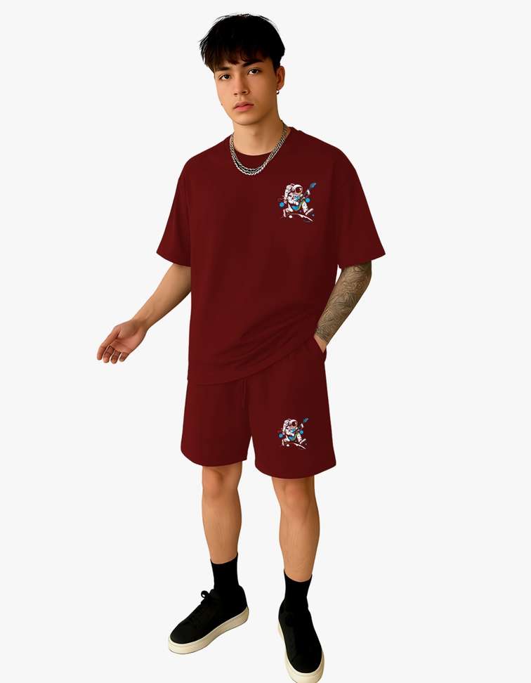 Wrodss Tshirt Chino Shorts Co Ords Set