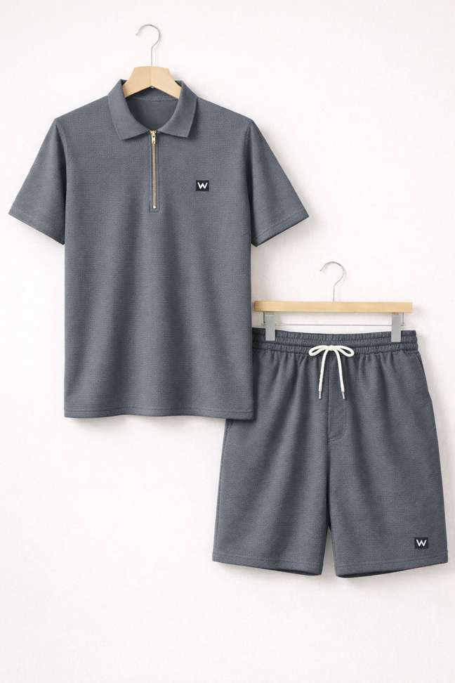 Vinthon Tshirt Regular Shorts Co Ords Set