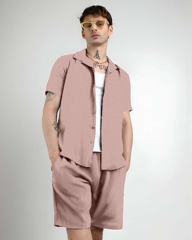 Urban Trees Tshirt Regular Shorts Co Ords Set