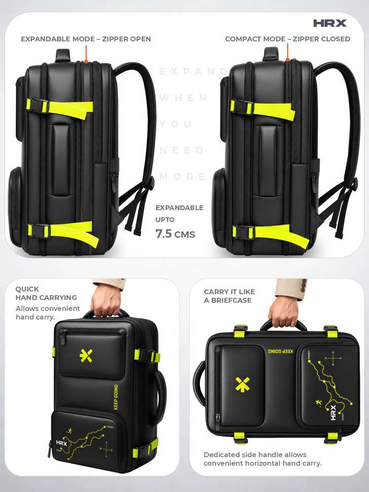 Shopsy HRX by Hrithik Roshan Trail Pack of 45 · 45 L (2025 L total) - Image 5