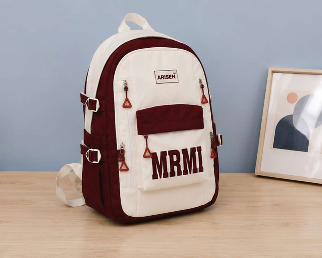 Shopsy arisen Unisex Korean Style 35L Maroon Backpack - Image 3