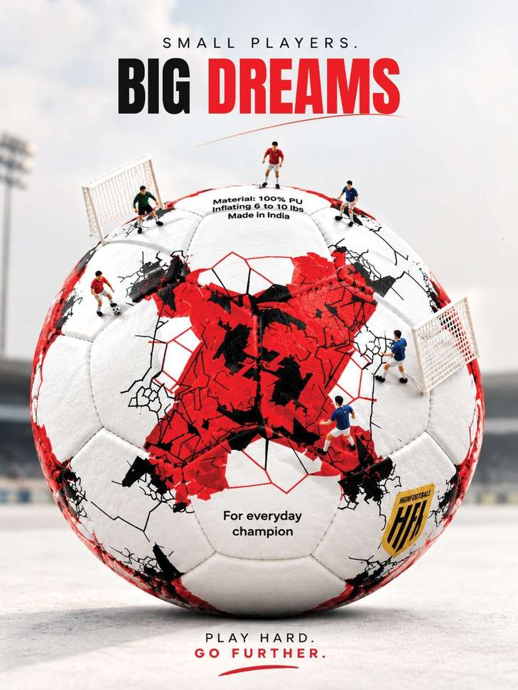 Shopsy ULTIMATE GOAL Soccer Football Size 3 - Image 6