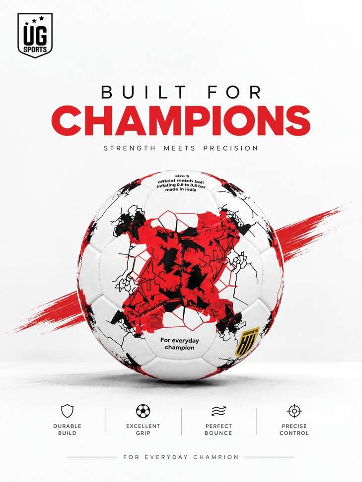 Shopsy ULTIMATE GOAL Soccer Football Size 3 - Image 3