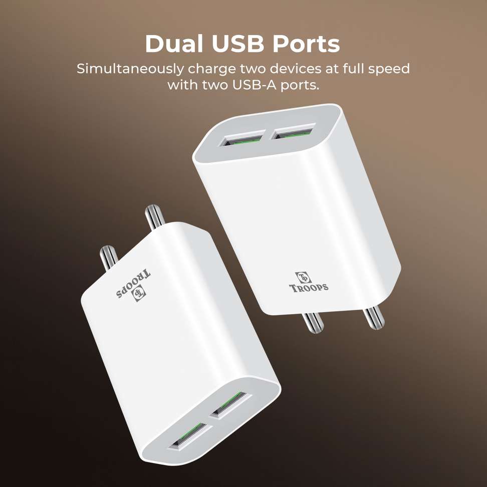 Shopsy TP TROOPS 18W Quick Charge 3.4A Multiport Charger - Image 4