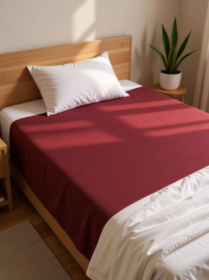 Shopsy AGS ACTIVE Cotton King Bed Cover - Image 3