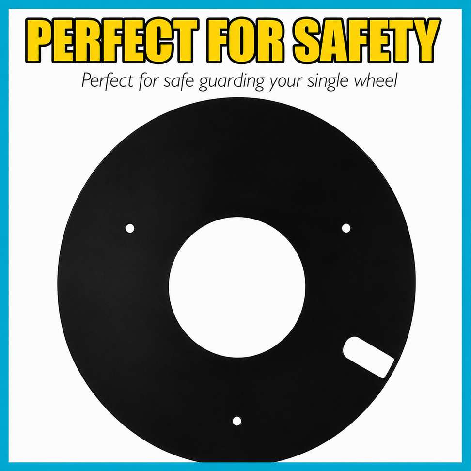Shopsy Black Wheel Cover for Hero Splendor, Pack of 2 - Image 3