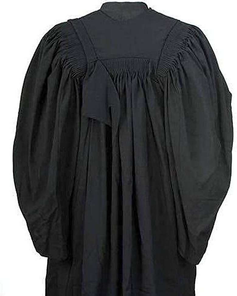 Dsom Lawyer Gown Solid Men Suit