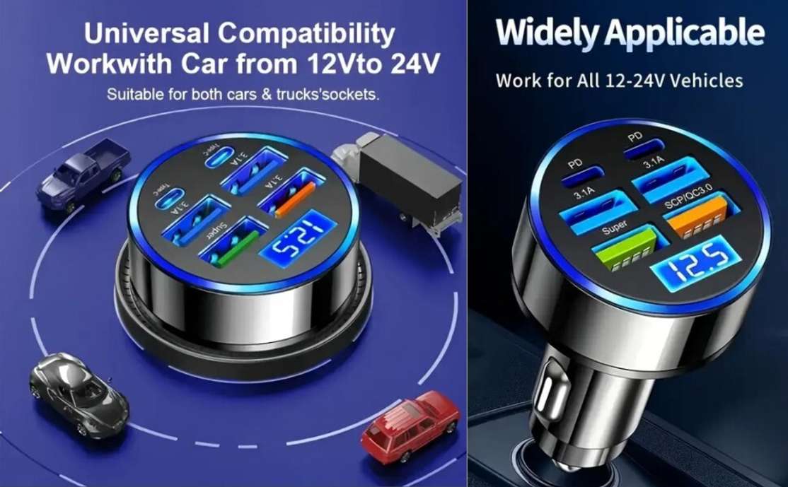 Shopsy Candela Store 3.1 Amp Turbo Car Charger - Image 5
