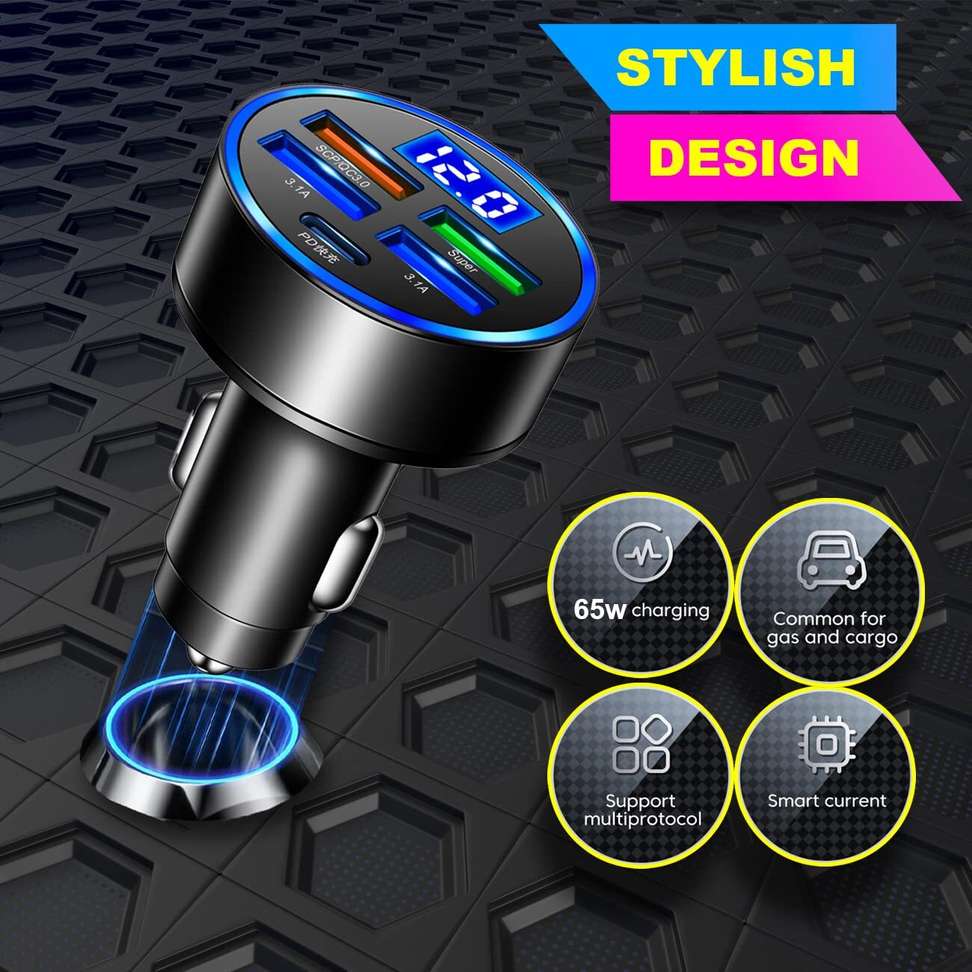 Shopsy Candela Store 3.1 Amp Turbo Car Charger - Image 3