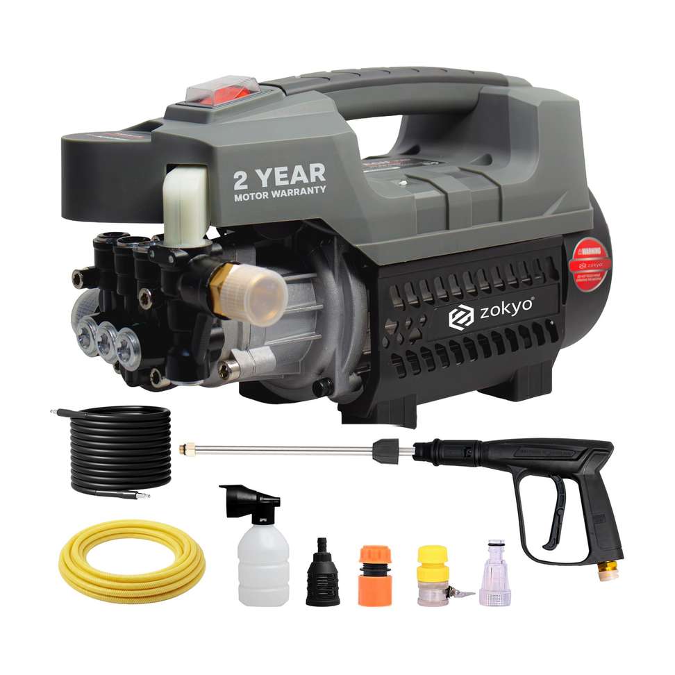Shopsy ZOKYO WT PW6500 1600W 130 Bar Pressure Washer - Image 2
