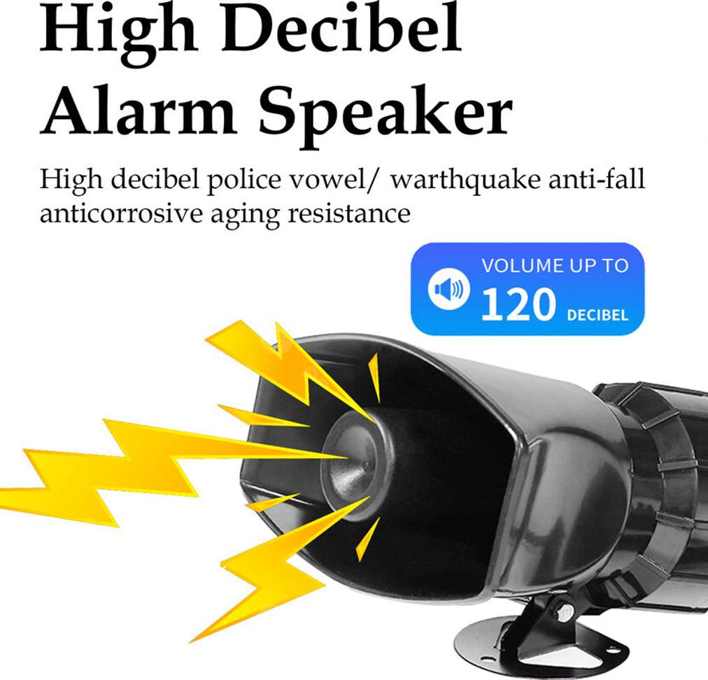 Shopsy Selifaur 12V Electric Air Horn Siren Speaker - Image 6