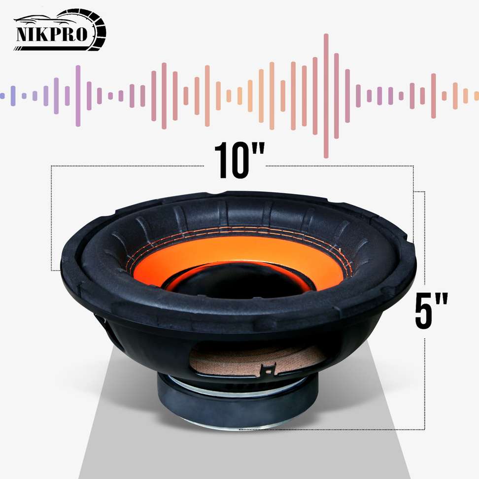 Shopsy NIKPRO 10-Inch 250W RMS Subwoofer - Image 6
