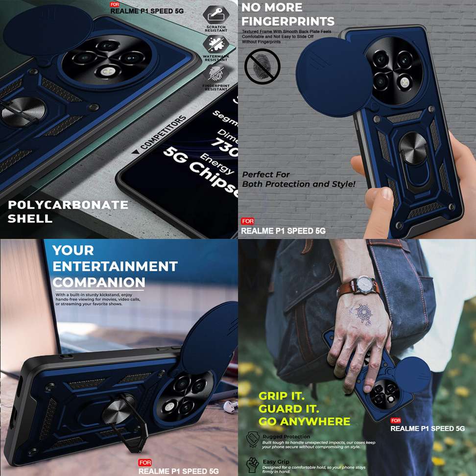 Shopsy AESTMO Realme P1 Speed 5G Polycarbonate Back Cover 5g - Image 6