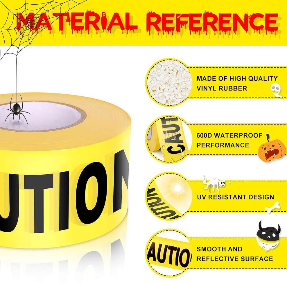 Shopsy primetreads Berricade Weatherproof Safety Barrier Tape - Image 3