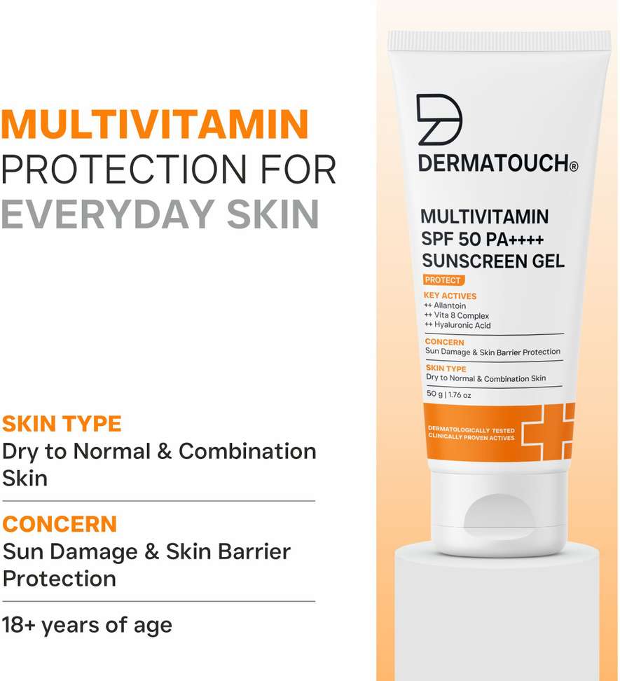 Shopsy DERMATOUCH Multivitamin Gel SPF 50 PA++++ - Image 4