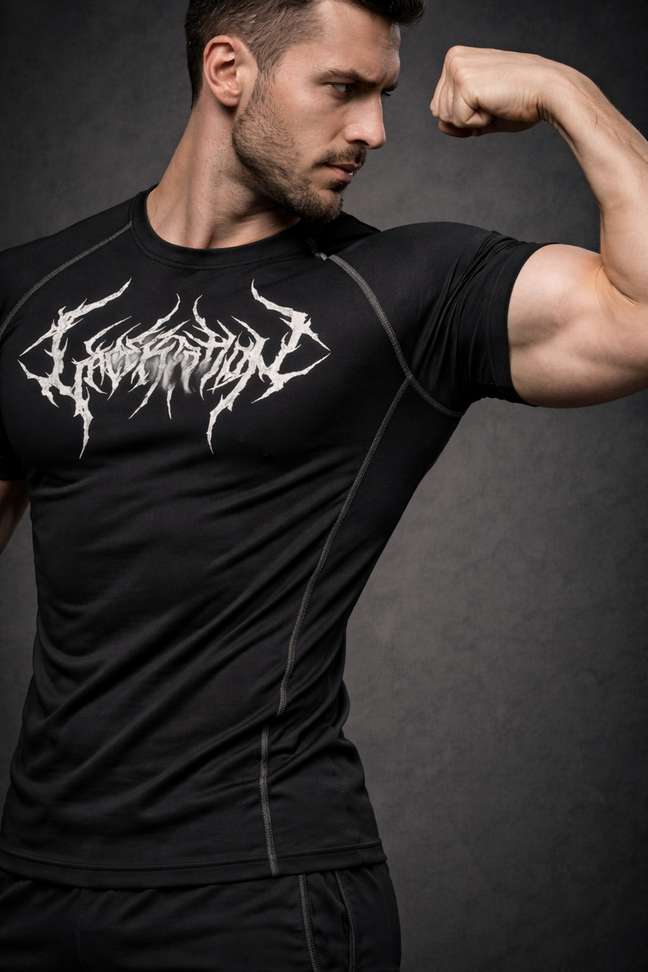 Shopsy PREDAX Graphic Print Men Round Neck Black T-Shirt - Image 4
