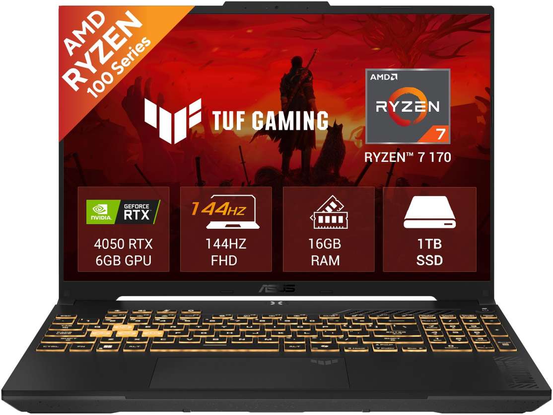 Shopsy ASUS TUF Gaming A16 AMD Ryzen 7 170 16GB 1TB SSD Gray - Image 2