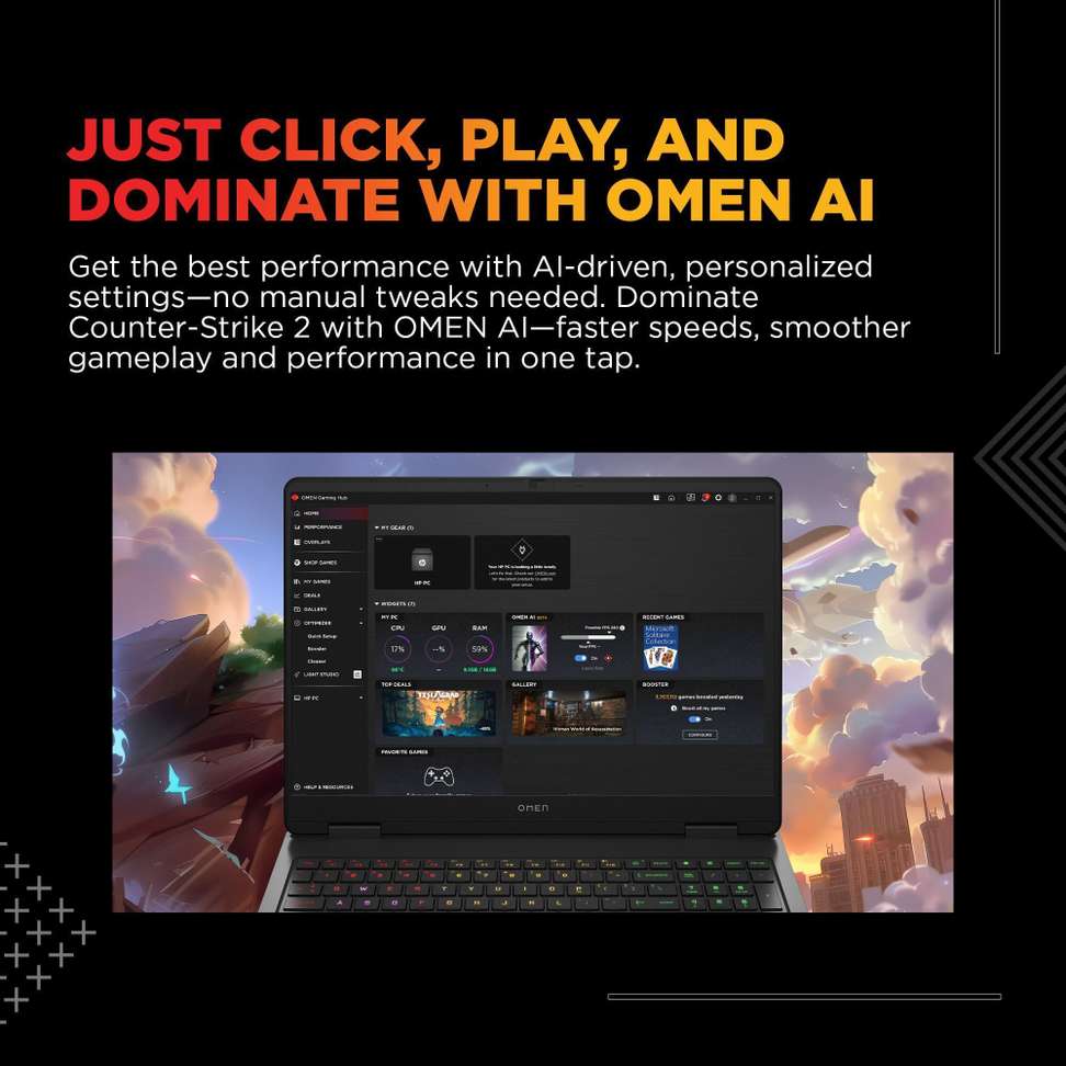 Shopsy HP OMEN 16-am0277TX i7 14th Gen 24GB 1TB SSD Black - Image 6