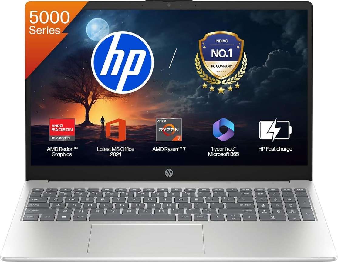 HP 15 Backlit Keyboard Laptop – AMD Ryzen 7 Octa‑Core, 16 GB RAM, 512 GB SSD – 99% Off Deal