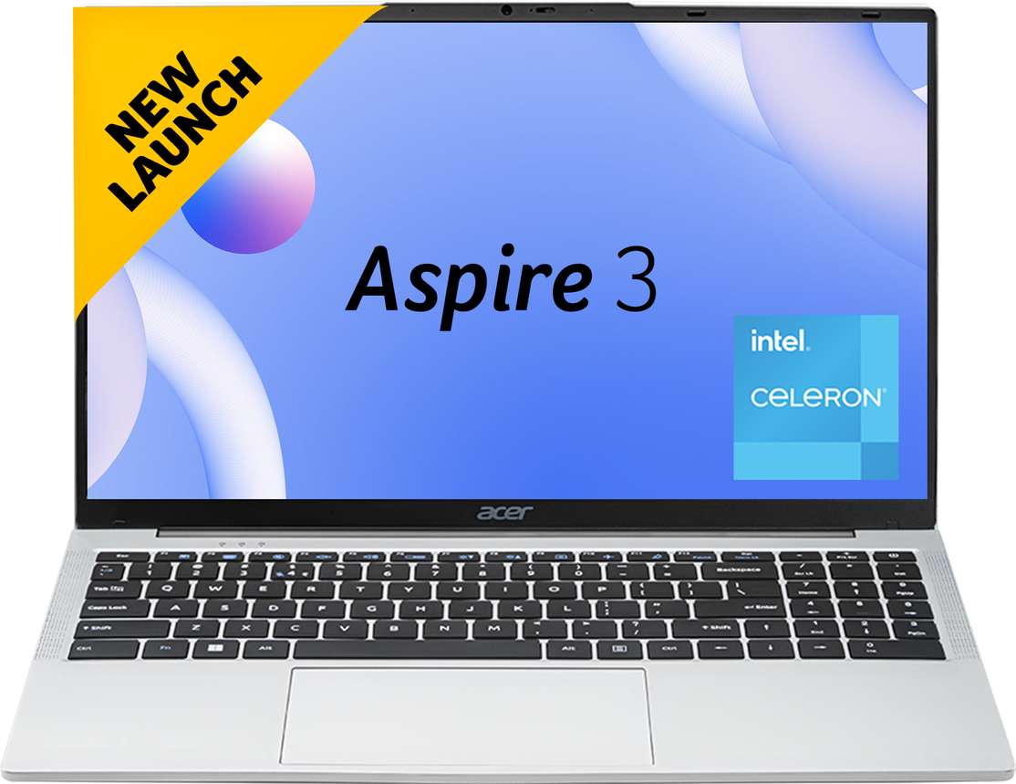 Acer Aspire 3 Intel Celeron Dual‑Core N4500 8 GB RAM 512 GB SSD Thin‑Light Laptop – Price Drop