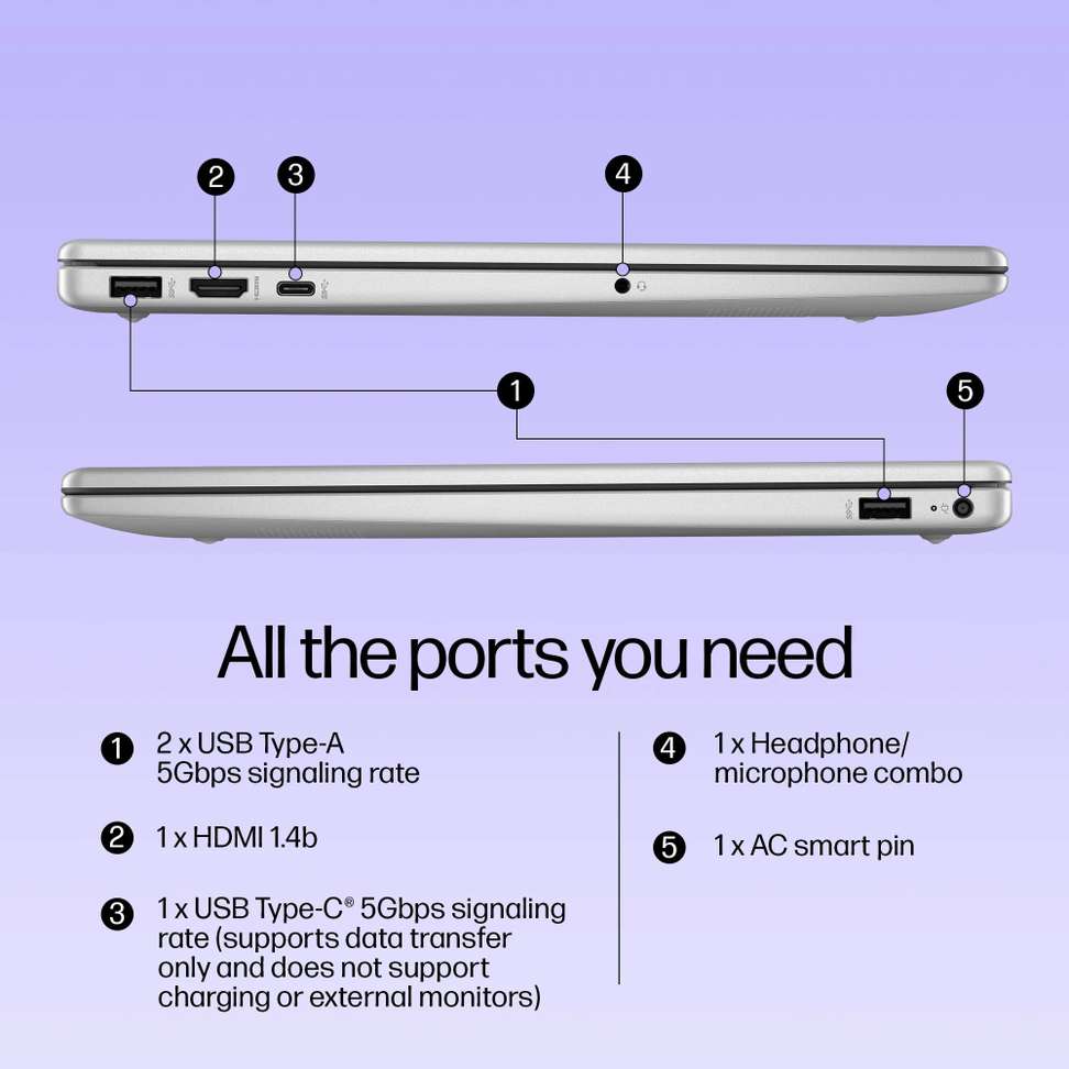 Shopsy HP 15s Metal Intel Core i3 13th Gen 1315U 8GB 512GB SSD Silver - Image 7
