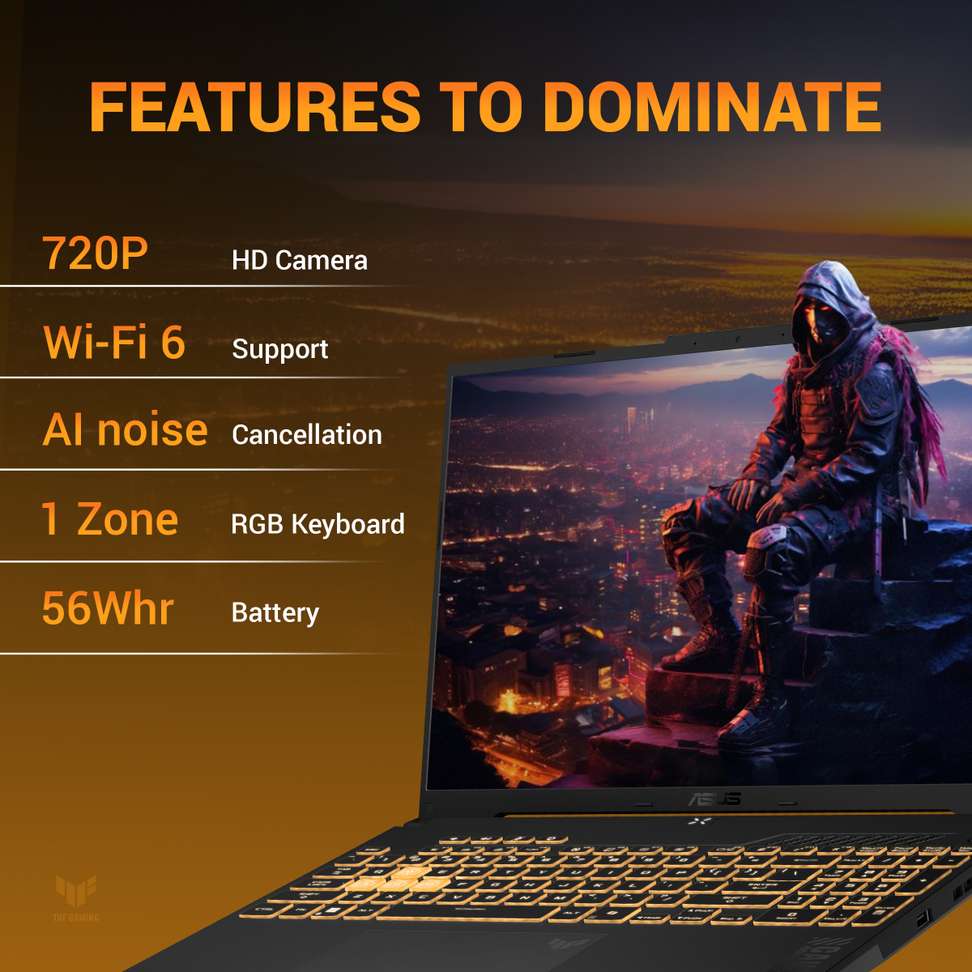 Shopsy ASUS TUF Gaming A16 AMD Ryzen 7 170 16GB 1TB SSD Gray - Image 5