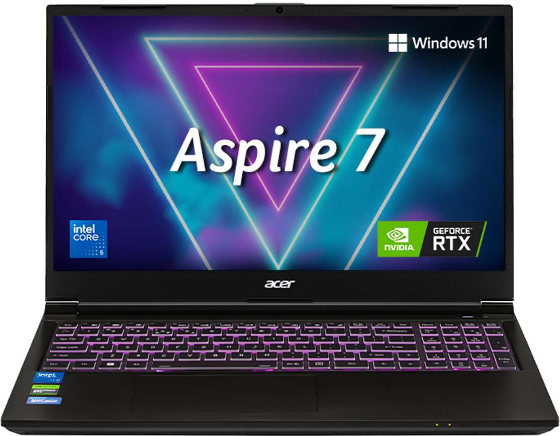 Acer Aspire 7 Gaming Laptop – 14th Gen i5, RTX 3050, 16 GB RAM, 144 Hz FHD for ₹129,990