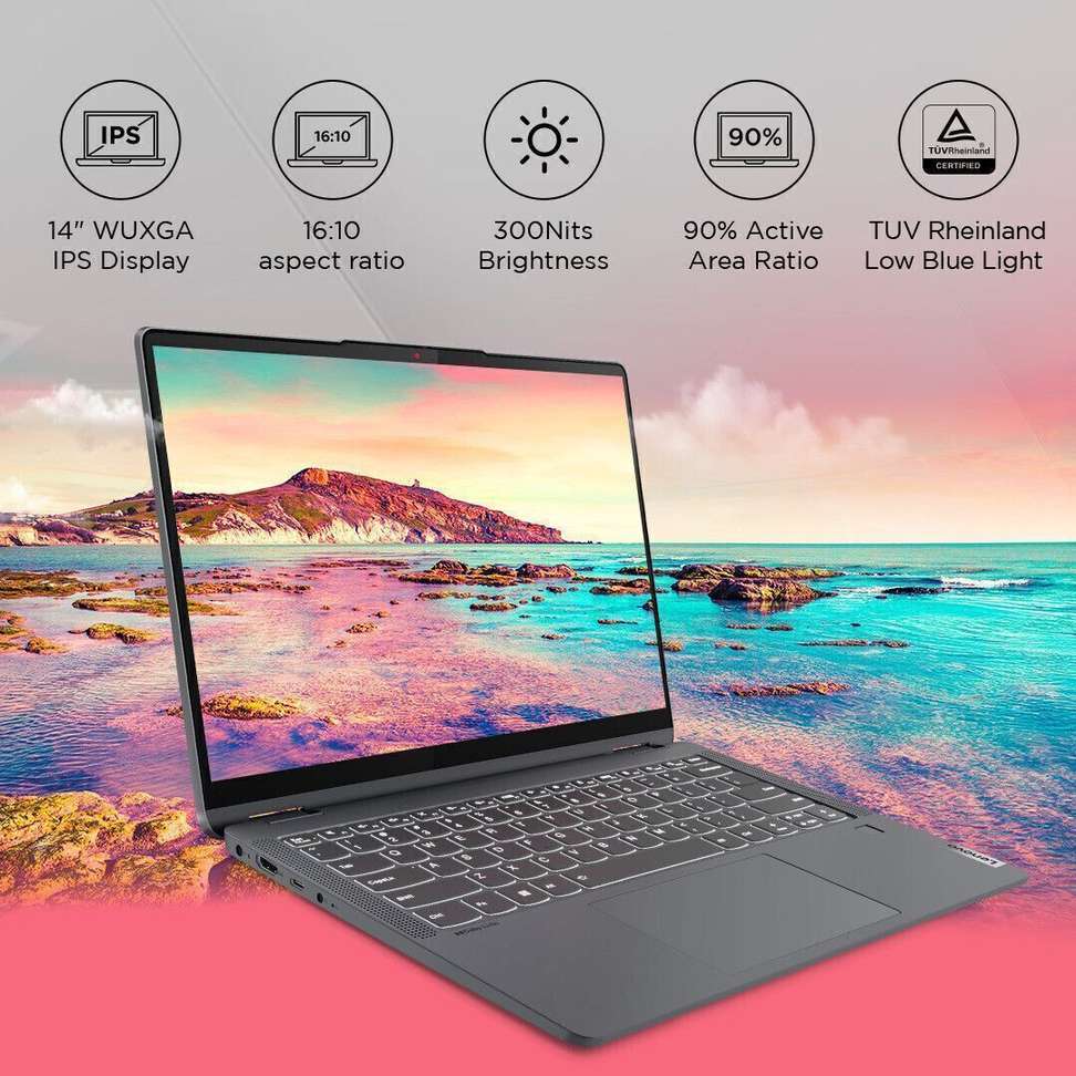 Shopsy Lenovo IdeaPad Flex 5 AMD Ryzen 5 16GB 512GB Gray - Image 3