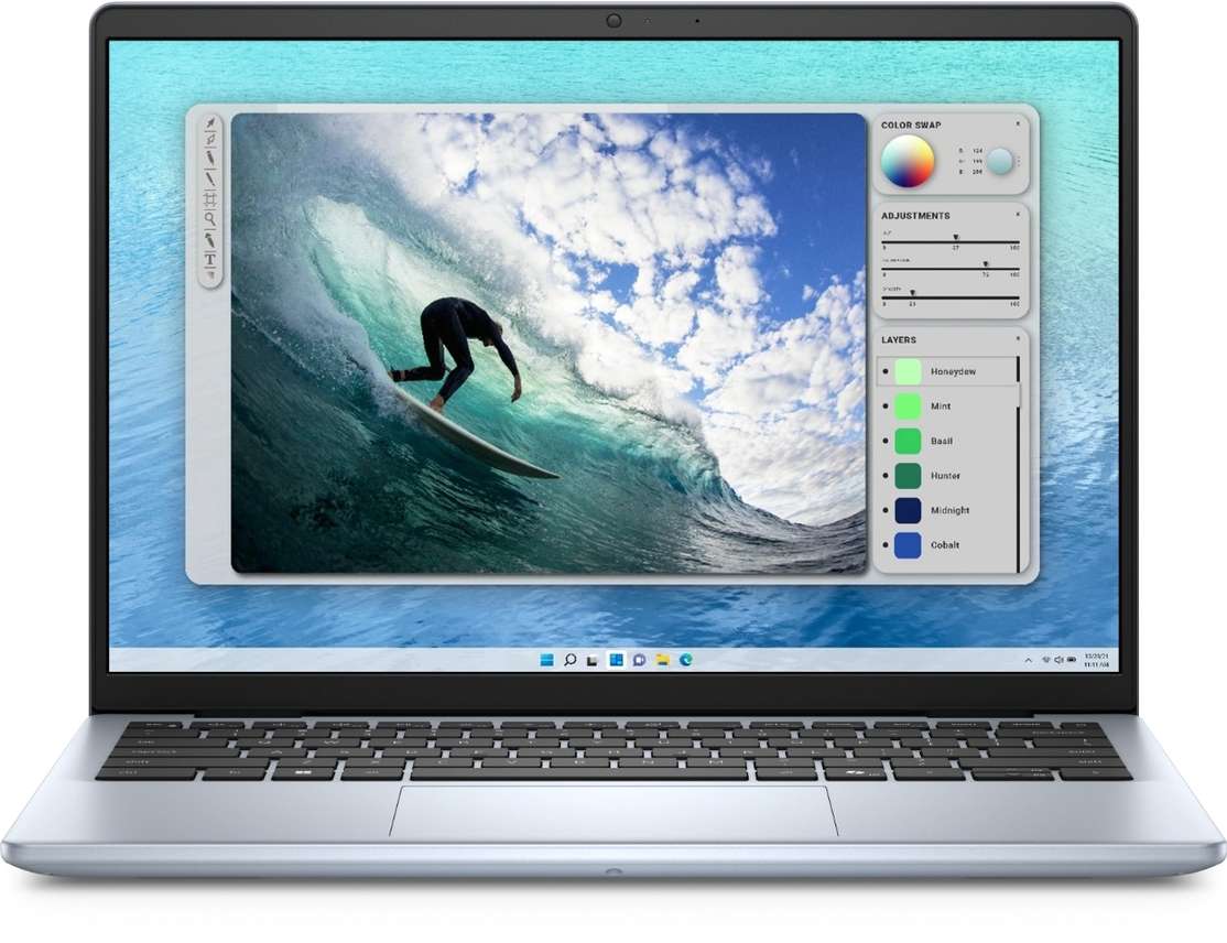 Dell Inspiron 5440 i3 13th Gen Laptop – Ice Blue, 8 GB RAM, 512 GB SSD at ₹41,099