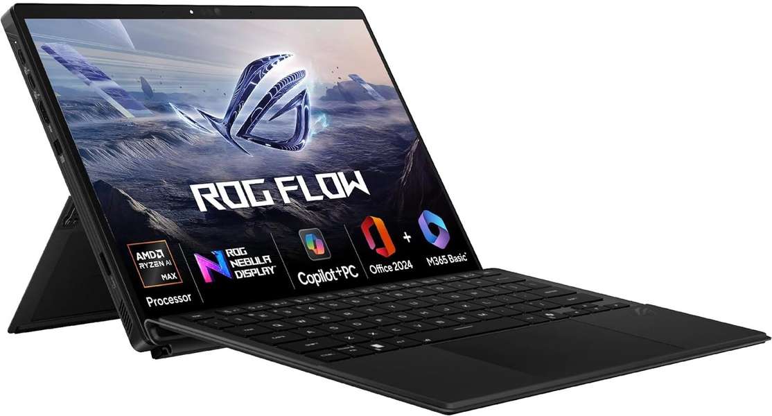 ASUS ROG Flow Z13 (2025) – 13.4‑Inch Creator Touch Laptop with AMD Ryzen AI Max, 32 GB RAM & 1 TB SSD at ₹269,990