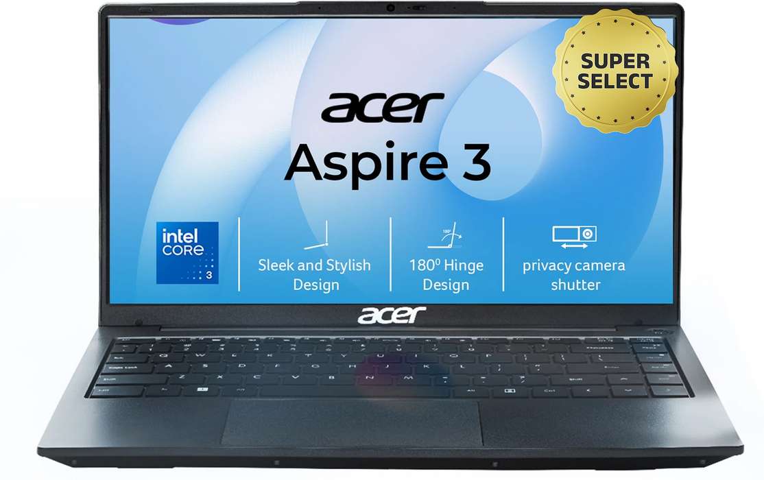 Acer Aspire 3 i3 14th Gen Laptop – 14‑inch Notebook with 8 GB RAM & 512 GB SSD at ₹97,600