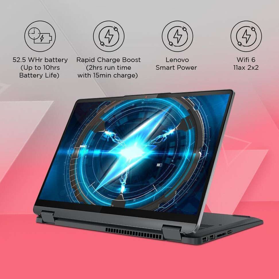 Shopsy Lenovo IdeaPad Flex 5 AMD Ryzen 5 16GB 512GB Gray - Image 4