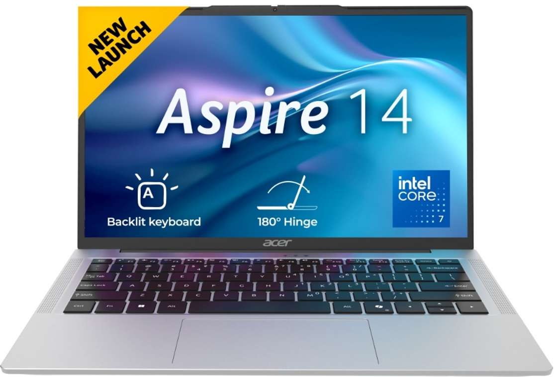 Acer Aspire 14 Intel Core 7 240H 16 Gb 512 Gb Ssd Windows 11 Home As14H 53 Notebook