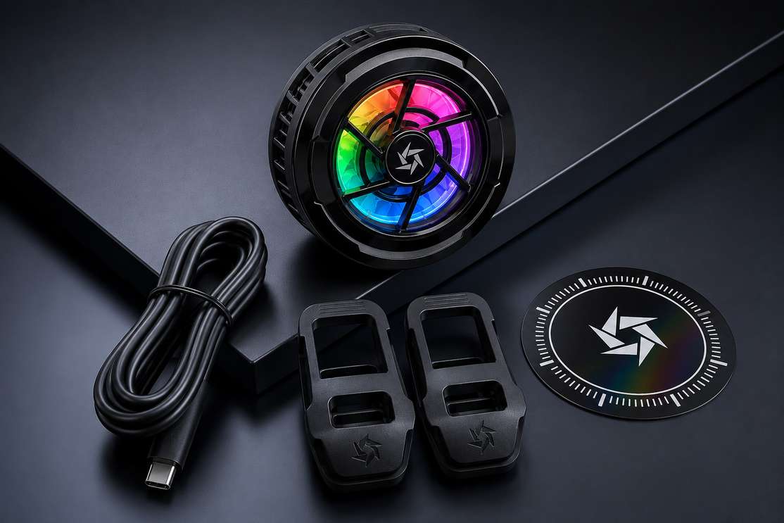 Shopsy buyynation Magnetic Semiconductor Gaming Phone Cooler - Image 4