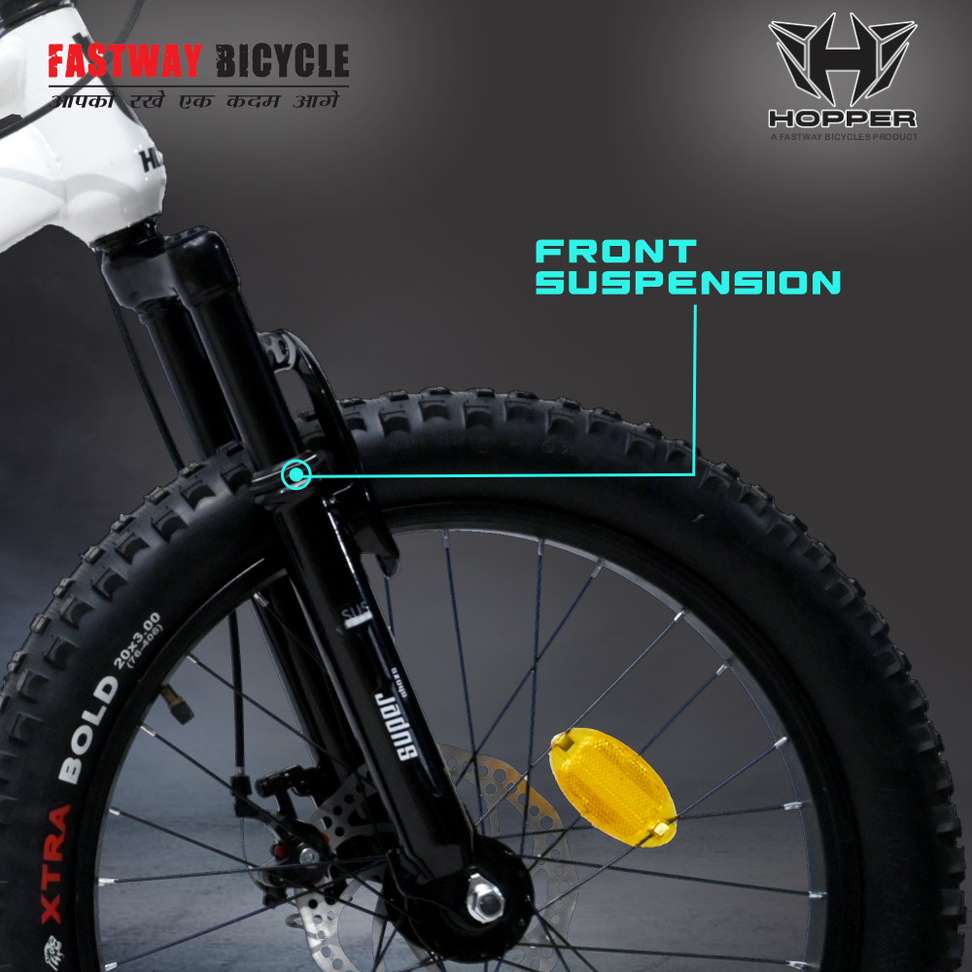 Shopsy Fastway RAMPAGE 20 Inch Fat Tyre Kids Bike - Image 6