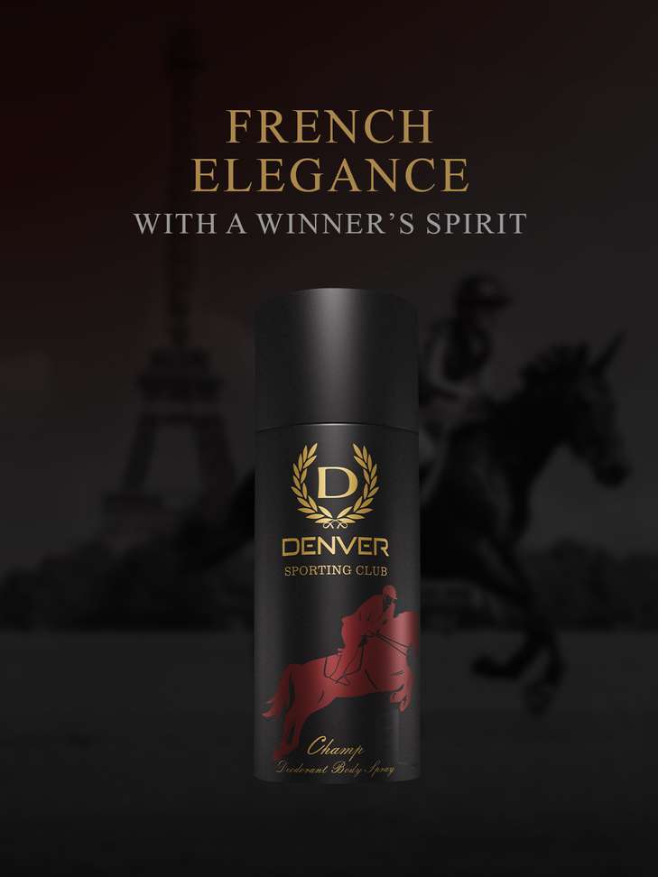 Shopsy DENVER Sporting Club champ Deodorant Spray For Men - Image 6
