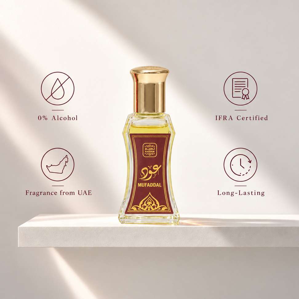 Shopsy Naseem Oud Mufaddal Roll On Perfume Oil - Image 5