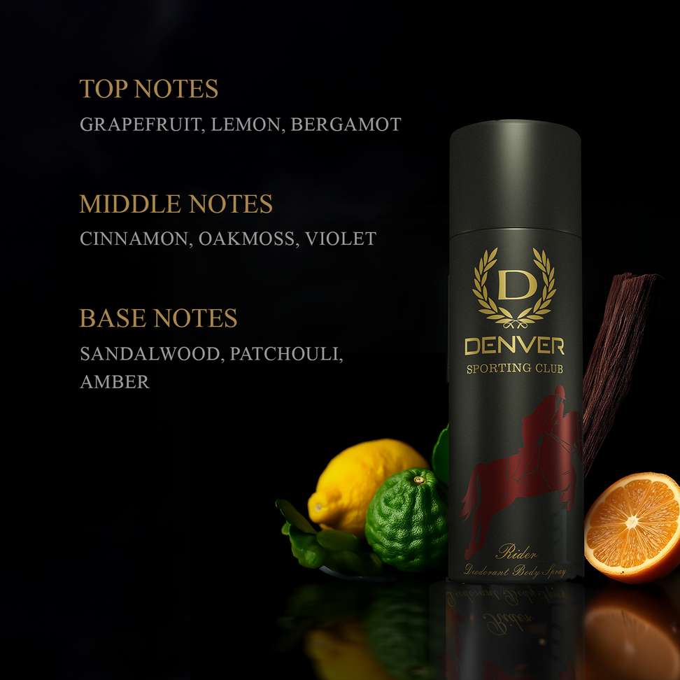 Shopsy DENVER Caliber and Rider Body Spray - For Men - Image 6