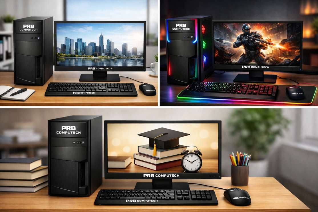 PRB Computech Core i5 7th Gen 8 GB 512 GB SSD Desktop with Windows 11 – 15 % Off