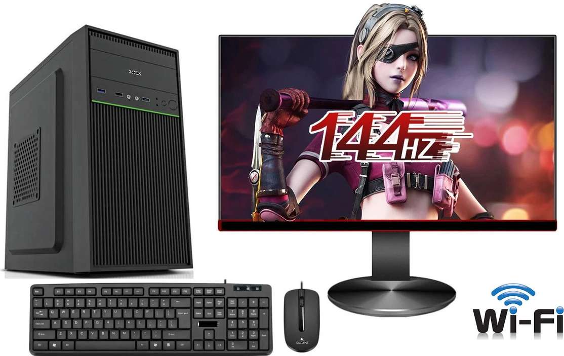 Entwino Intel Core i3 Desktop – 8 GB RAM, 256 GB SSD, 19‑inch Monitor – 61% OFF