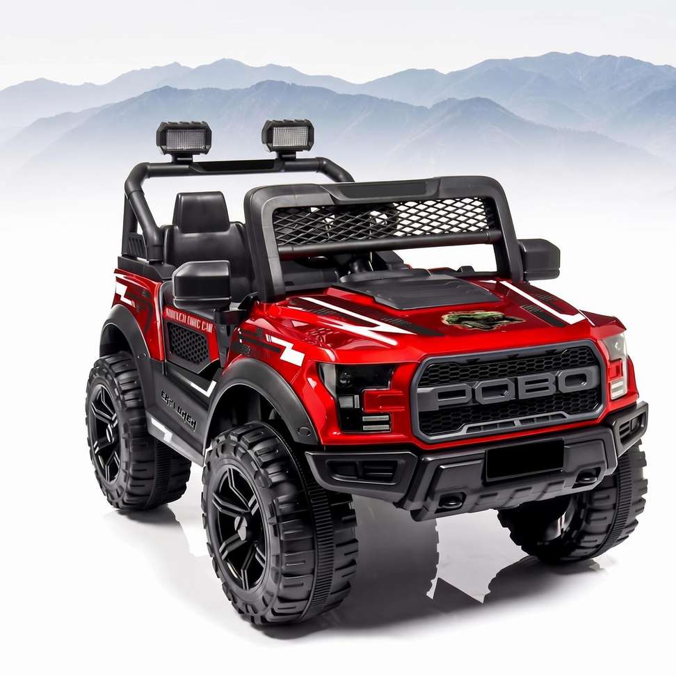 Miss & Chief 12V Battery Operated Ride on Jeep - Image 2