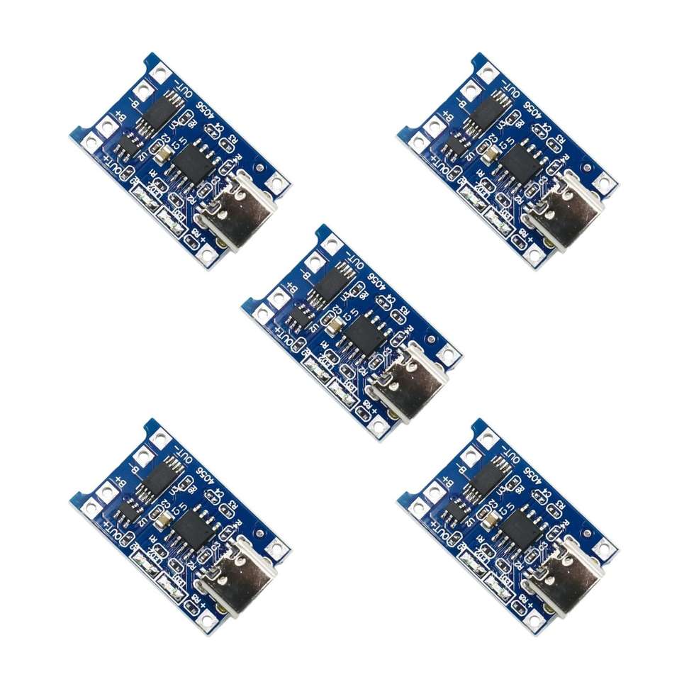 Shopsy 5PCS TP4056 C TYPE Charging Module 18650 5 Pieces - Image 2