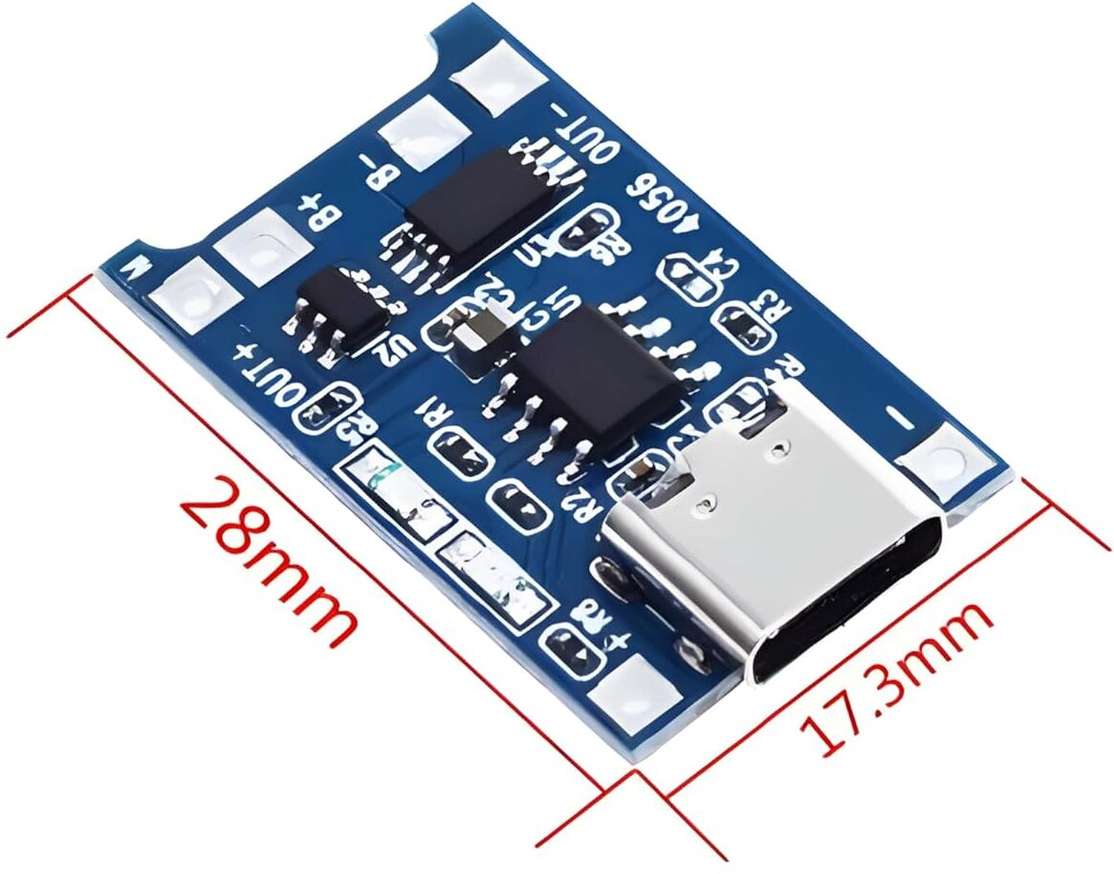 Shopsy 5PCS TP4056 C TYPE Charging Module 18650 5 Pieces - Image 5