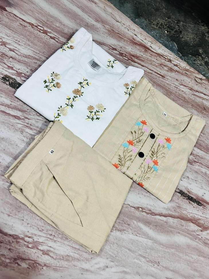 Shopsy R A TEXTILES Women Kurti Pant Set - Image 2